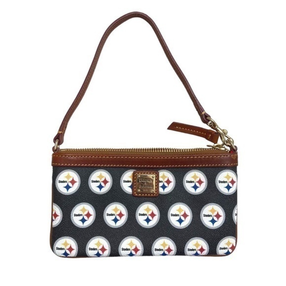 Dooney and Bourke limited edition Steelers mini bag wristlet nfl